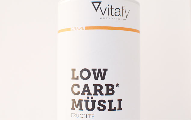 Vitafy Essentials Low Carb Müsli Frucht