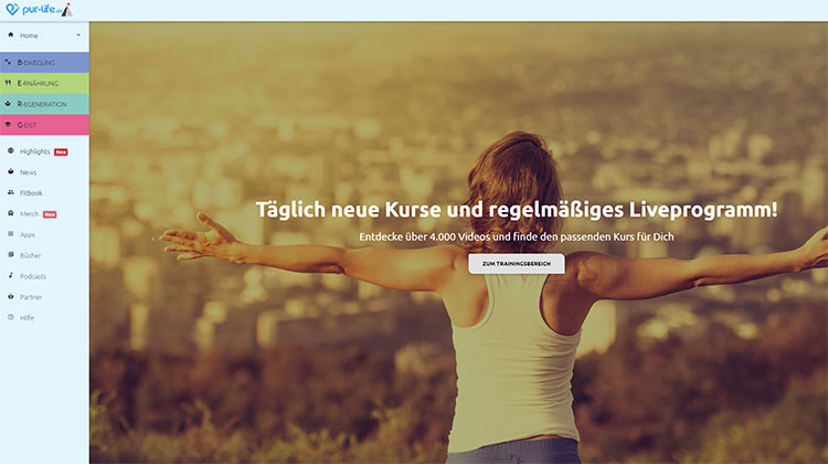 Pure-Life Online-Gym